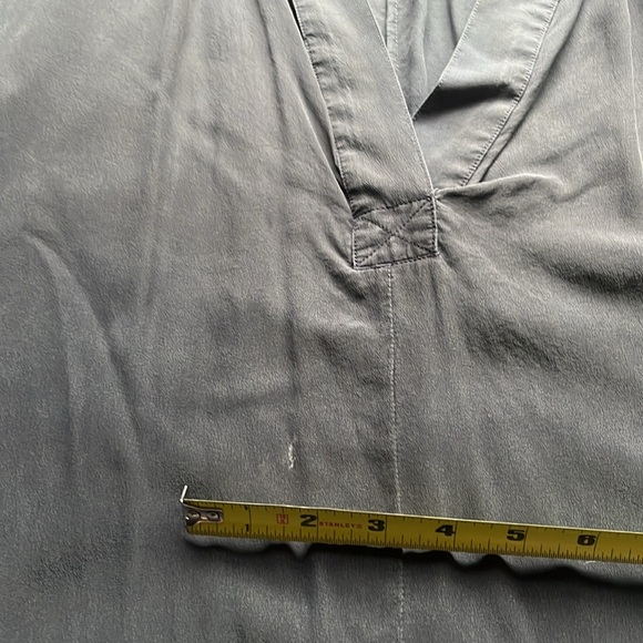 Gypsy 05 Silk Tunic Dress in Botanical gray ombré - Picture 8 of 8